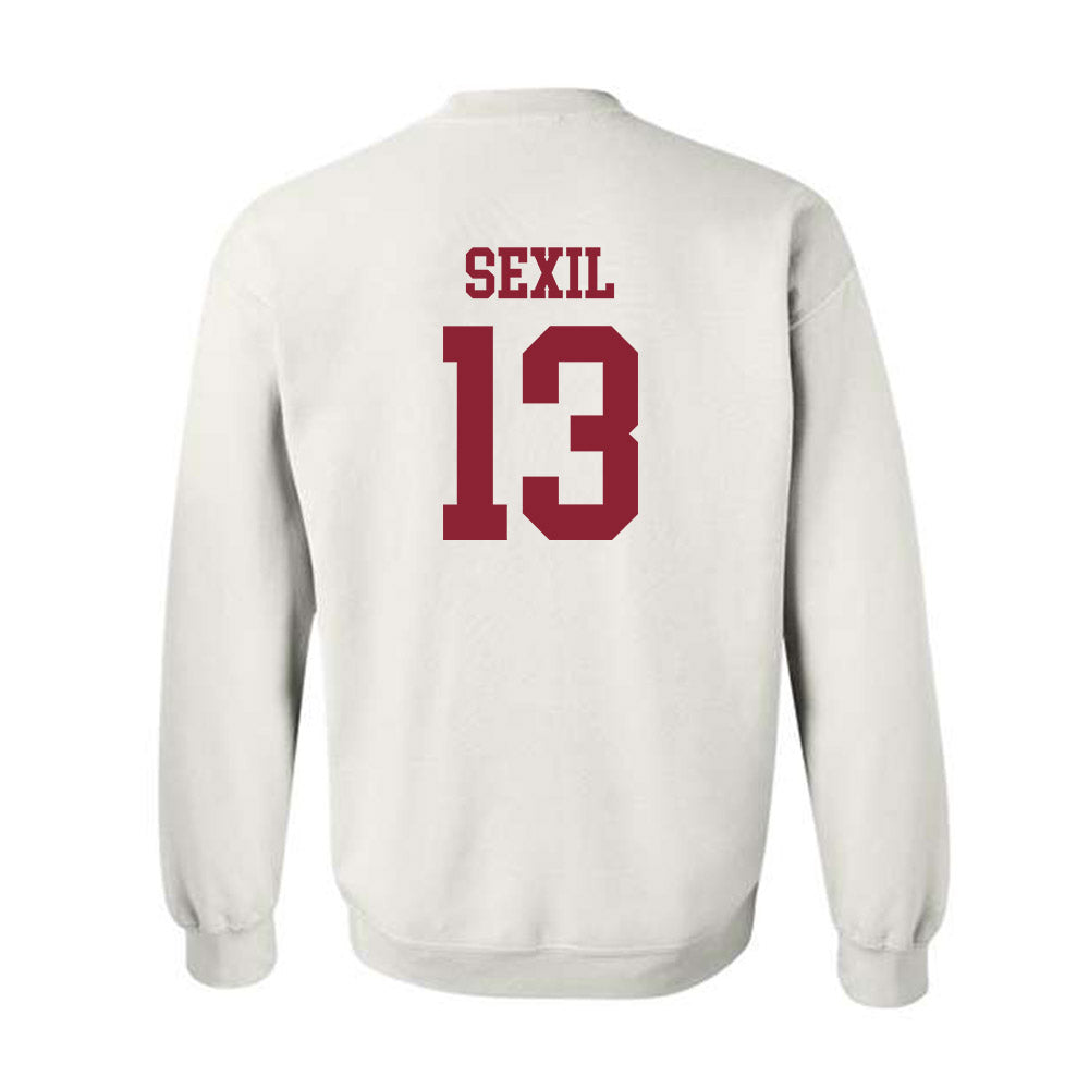 UMass - NCAA Football : Raheim Sexil - Crewneck Sweatshirt-1