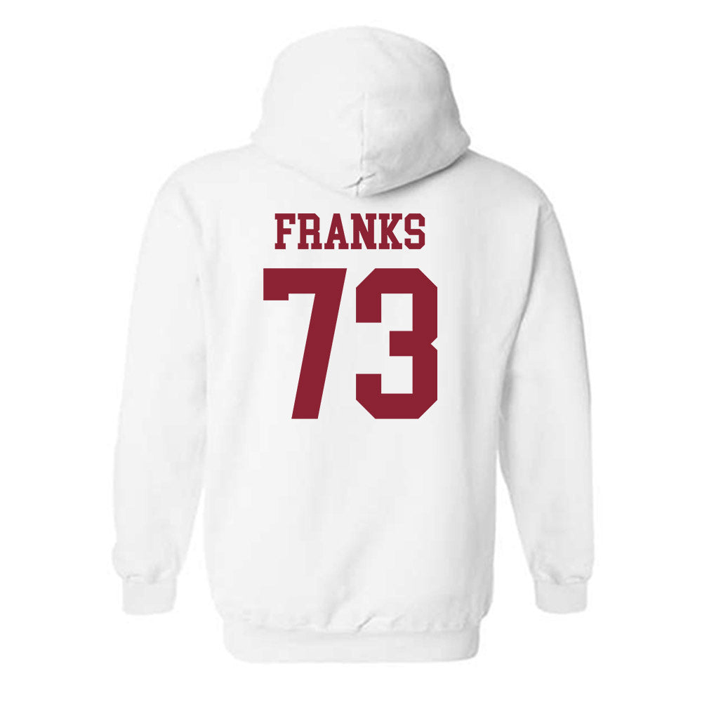 UMass - NCAA Football : Zachary Franks - Hooded Sweatshirt-1