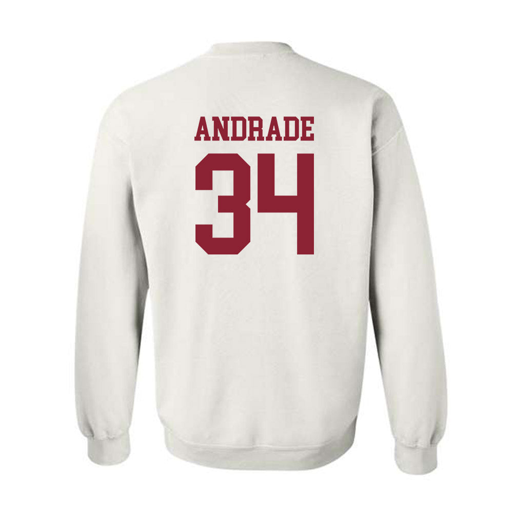 UMass - NCAA Football : Payton Andrade - Crewneck Sweatshirt-1