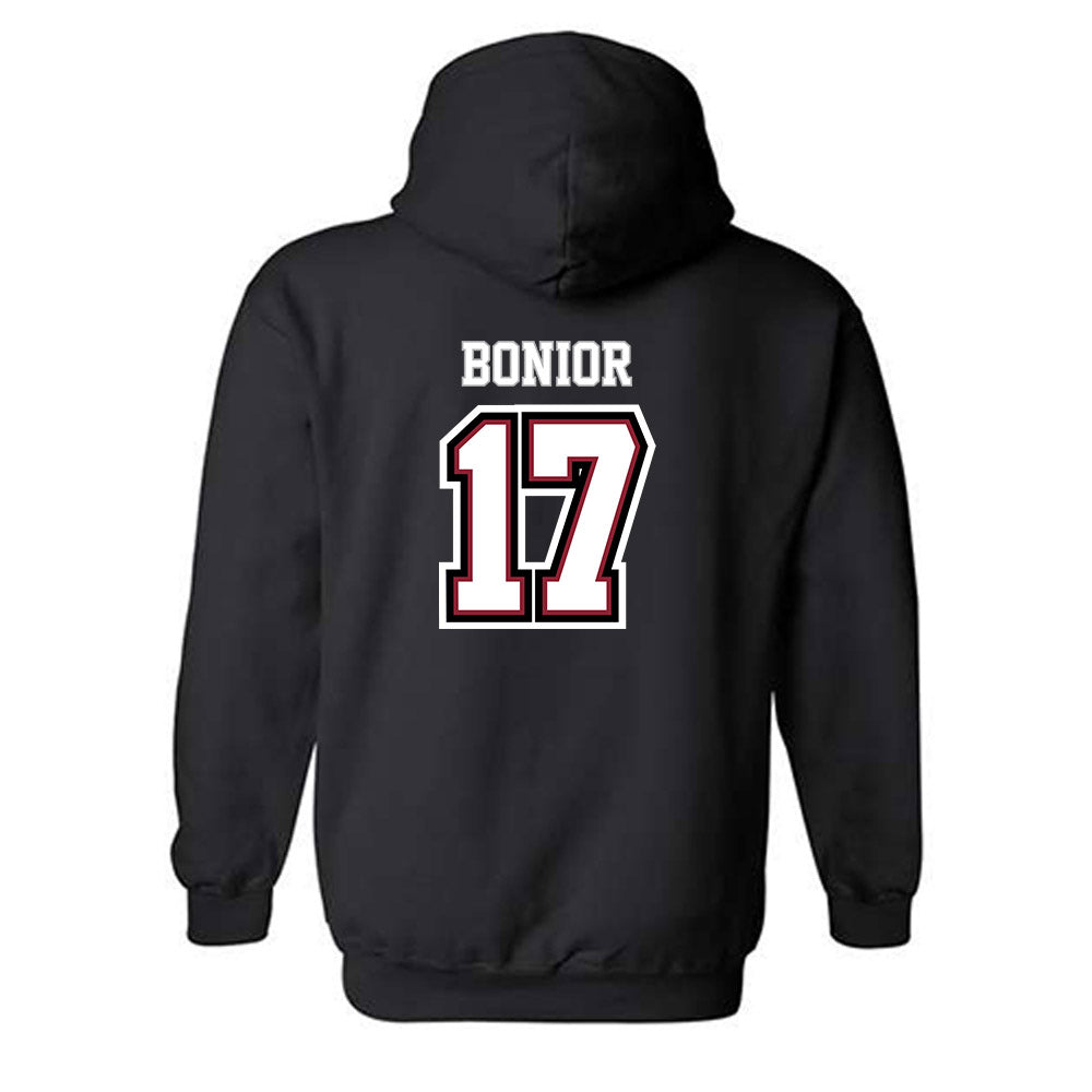 UMass - NCAA Baseball : Vance Bonior - Classic Shersey Hooded Sweatshirt-1