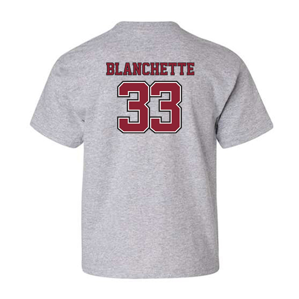 UMass - NCAA Softball : Kelsey Blanchette - Sports Shersey Youth T-Shirt-1