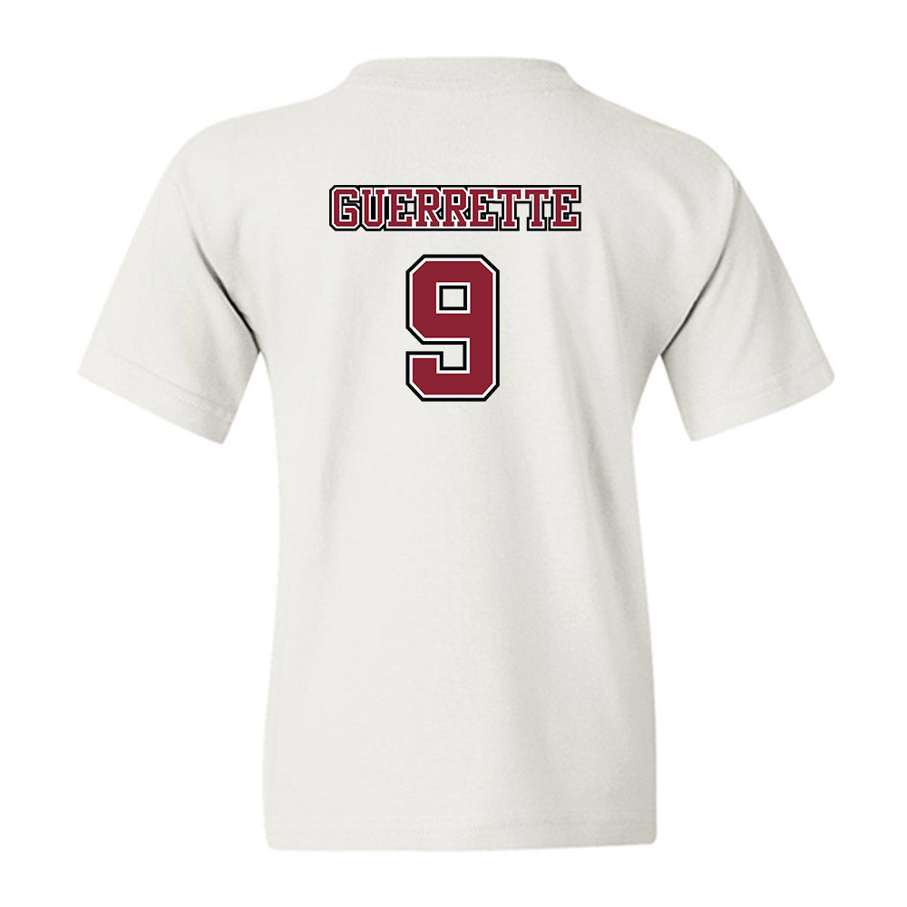 UMass - NCAA Men's Lacrosse : Joe Guerrette - Sports Shersey Youth T-Shirt-1