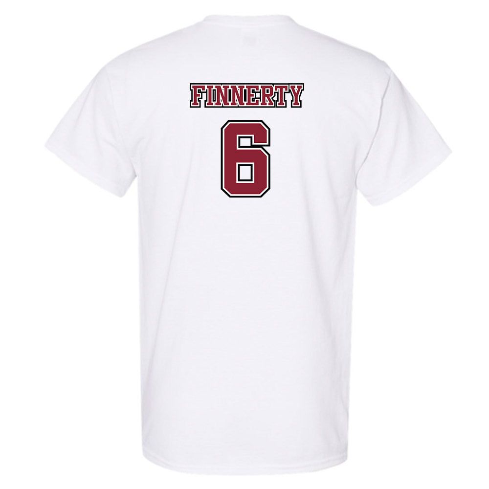 UMass - NCAA Men's Lacrosse : Michael Finnerty - Sports Shersey T-Shirt-1