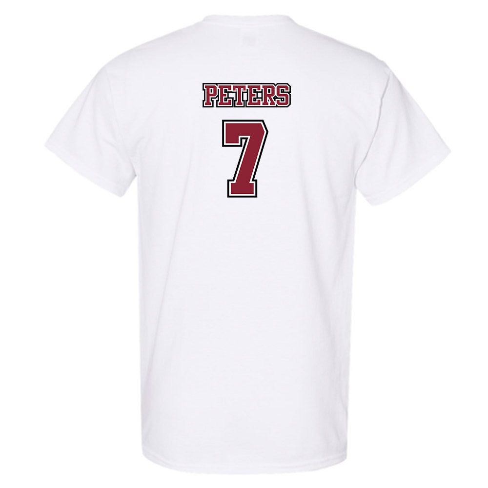 UMass - NCAA Men's Lacrosse : Jack Peters - Sports Shersey T-Shirt-1