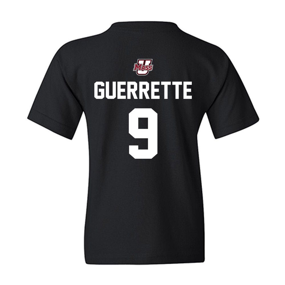 UMass - NCAA Men's Lacrosse : Joe Guerrette - Classic Shersey Youth T-Shirt-1