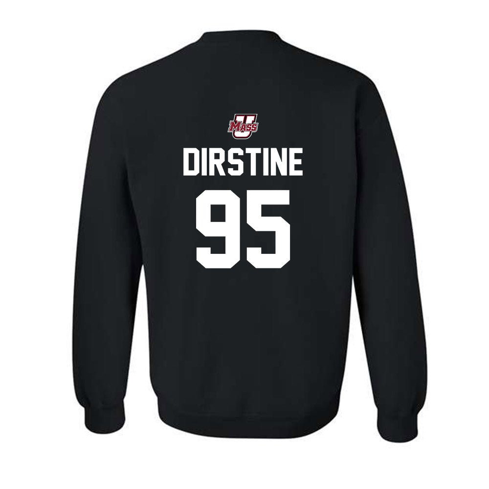 UMass - NCAA Football : Hollis Dirstine - Classic Shersey Crewneck Sweatshirt-1