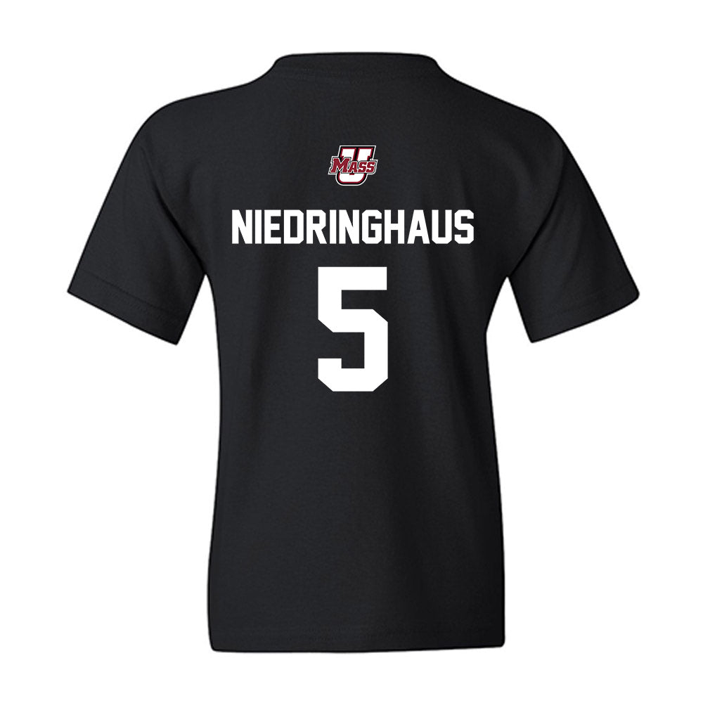 UMass - NCAA Baseball : Jack Niedringhaus - Classic Shersey Youth T-Shirt-1