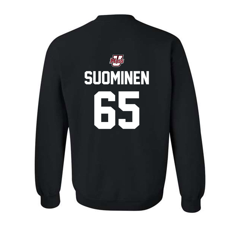 UMass - NCAA Football : Samu Suominen - Classic Shersey Crewneck Sweatshirt-1