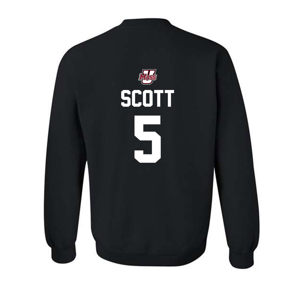 UMass - NCAA Women's Basketball : Kiki Scott - Classic Shersey Crewneck Sweatshirt-1