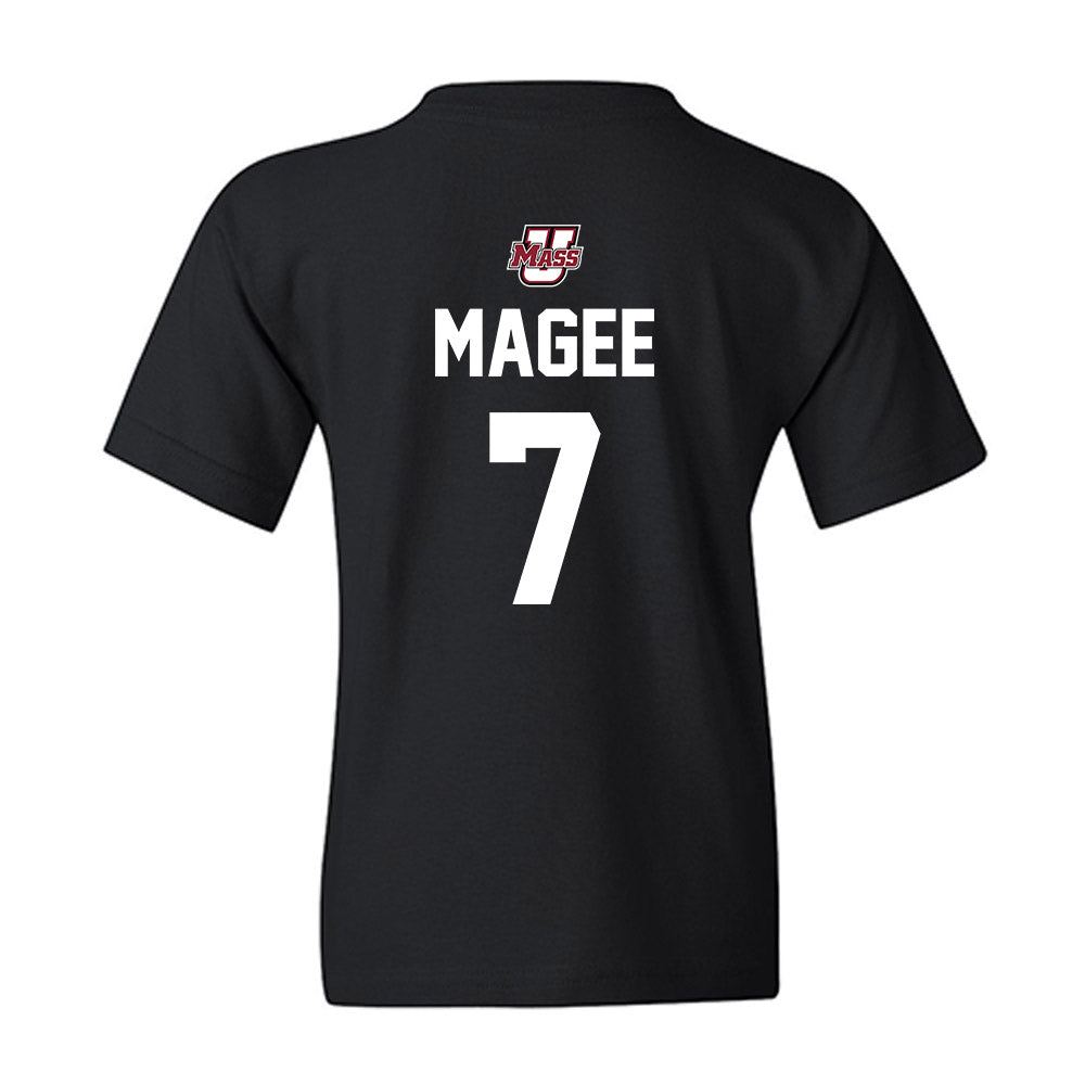 UMass - NCAA Football : TJ Magee - Classic Shersey Youth T-Shirt-1