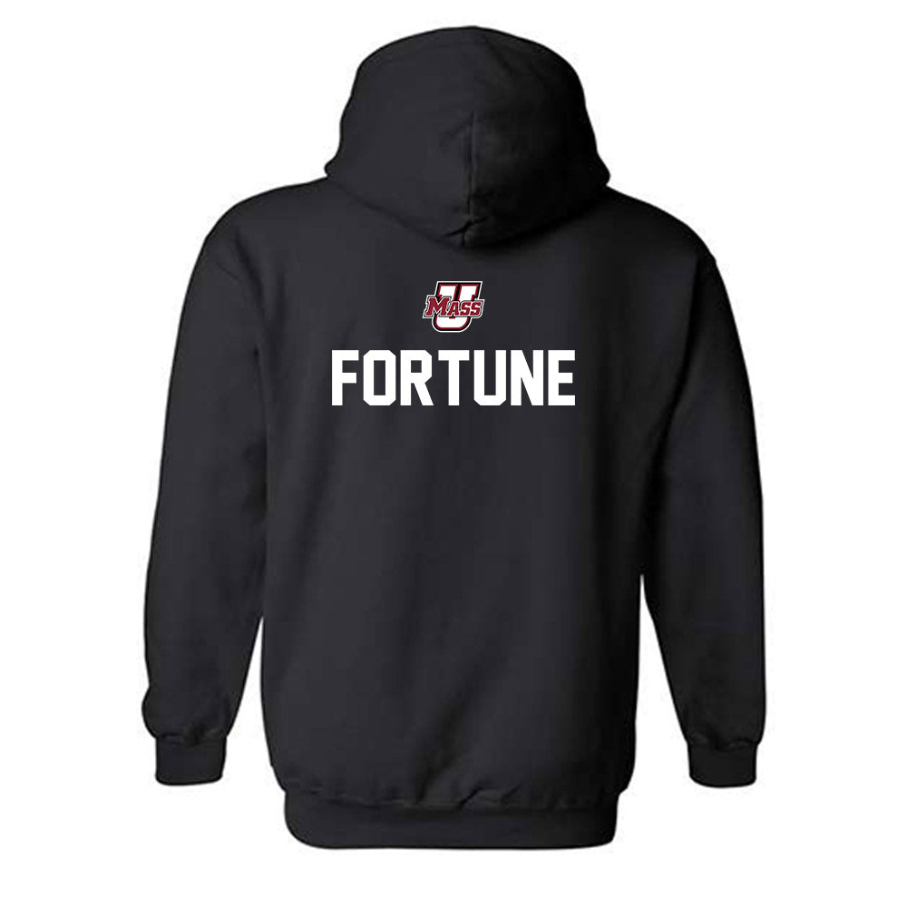 UMass - NCAA Men's Track & Field : Tyler Fortune - Classic Shersey Hooded Sweatshirt-1