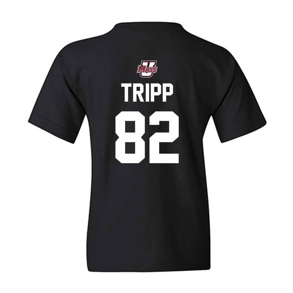 UMass - NCAA Football : Joshua Tripp - Classic Shersey Youth T-Shirt-1