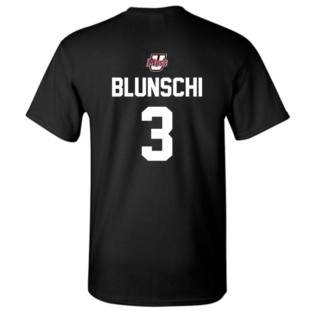 UMass - NCAA Men's Soccer : Jordan Blunschi - Classic Shersey T-Shirt-1
