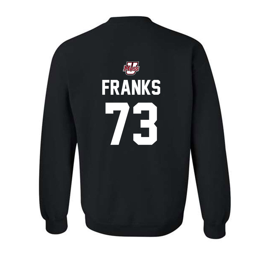 UMass - NCAA Football : Zachary Franks - Classic Shersey Crewneck Sweatshirt-1