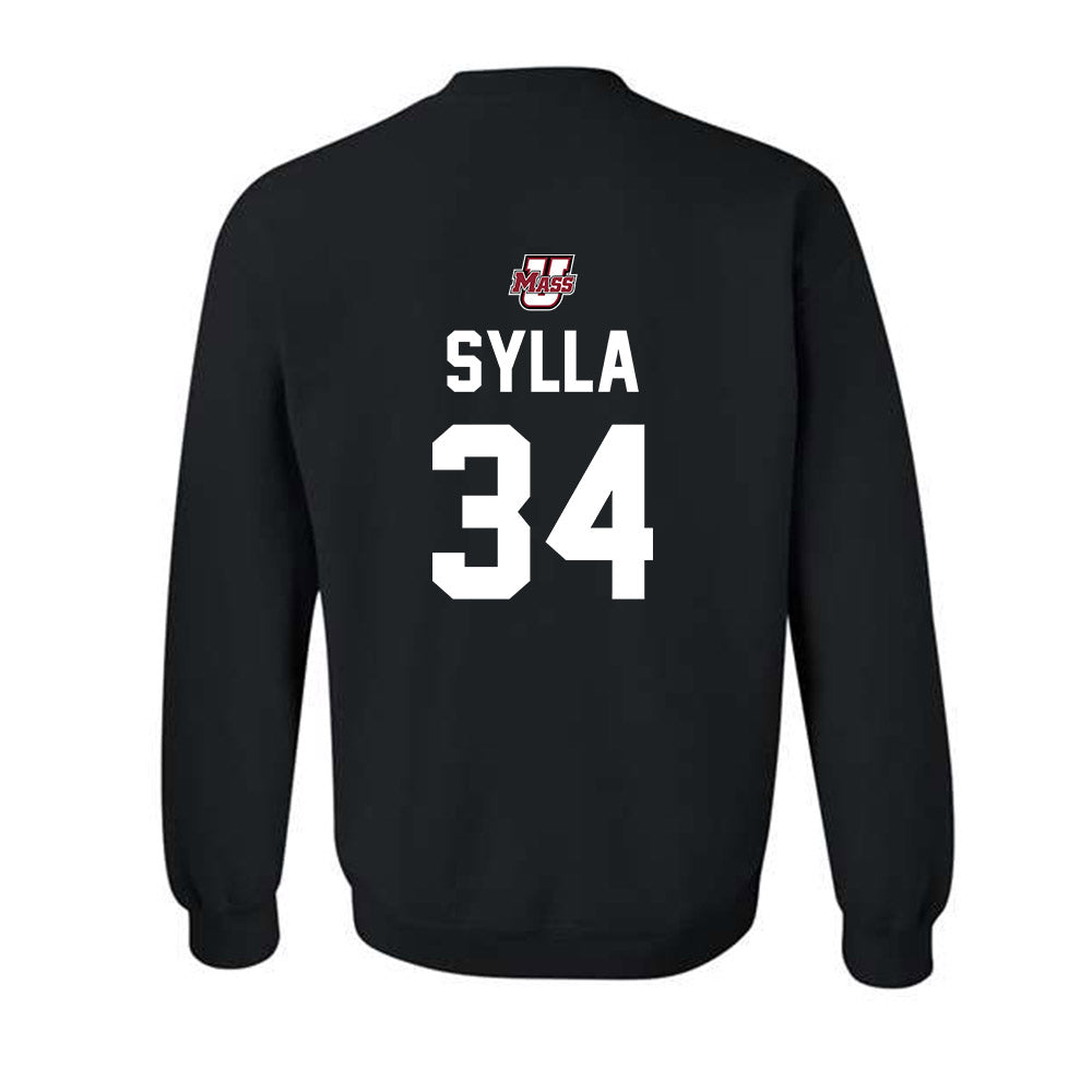 UMass - NCAA Men's Basketball : Cheick Sylla - Classic Shersey Crewneck Sweatshirt-1