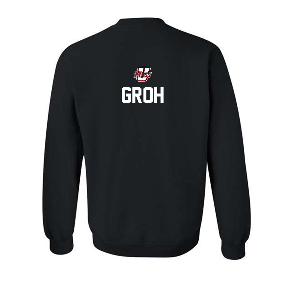 UMass - NCAA Men's Swimming & Diving : Bode Groh - Classic Shersey Crewneck Sweatshirt-1