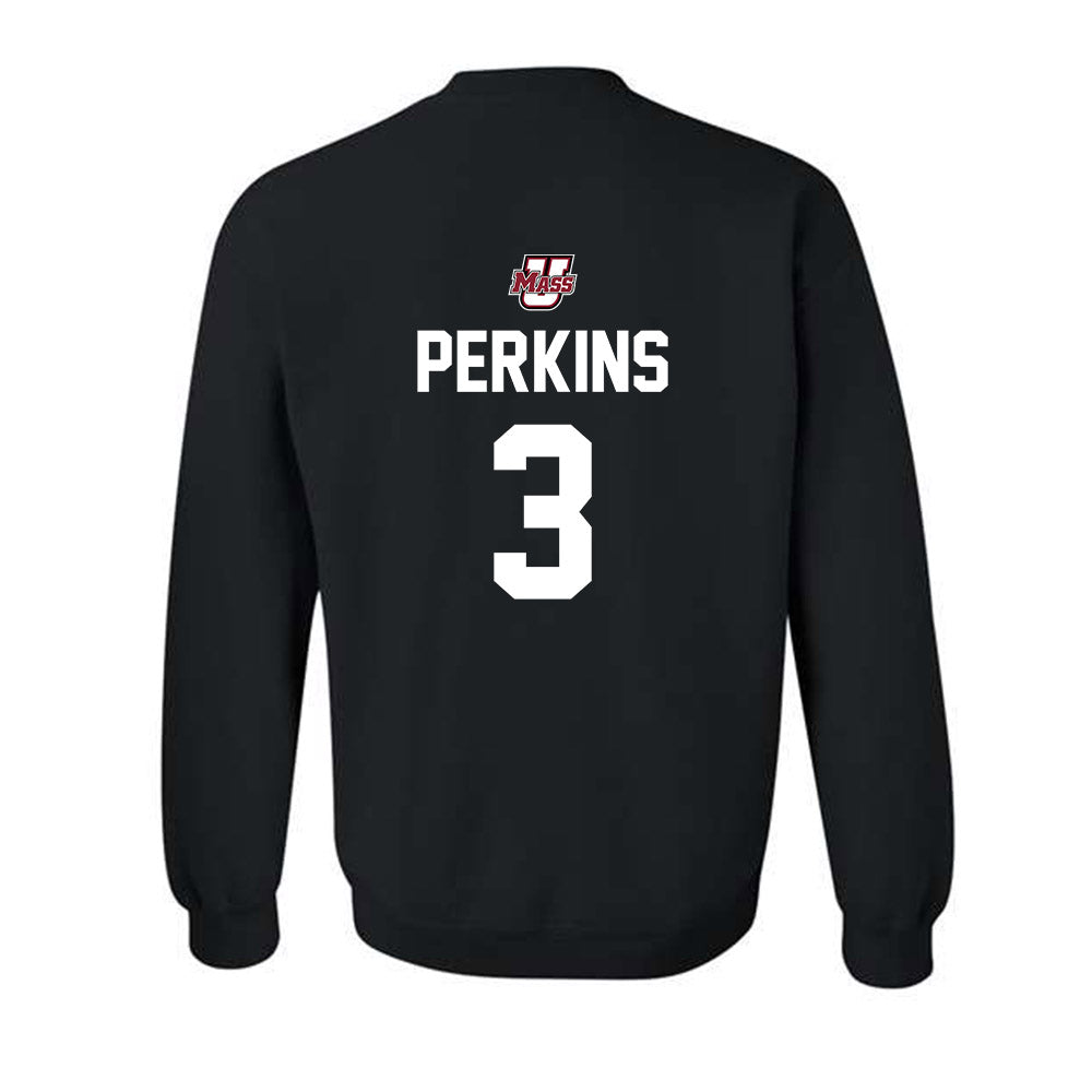 UMass - NCAA Women's Basketball : Aiyanna Perkins - Classic Shersey Crewneck Sweatshirt-1