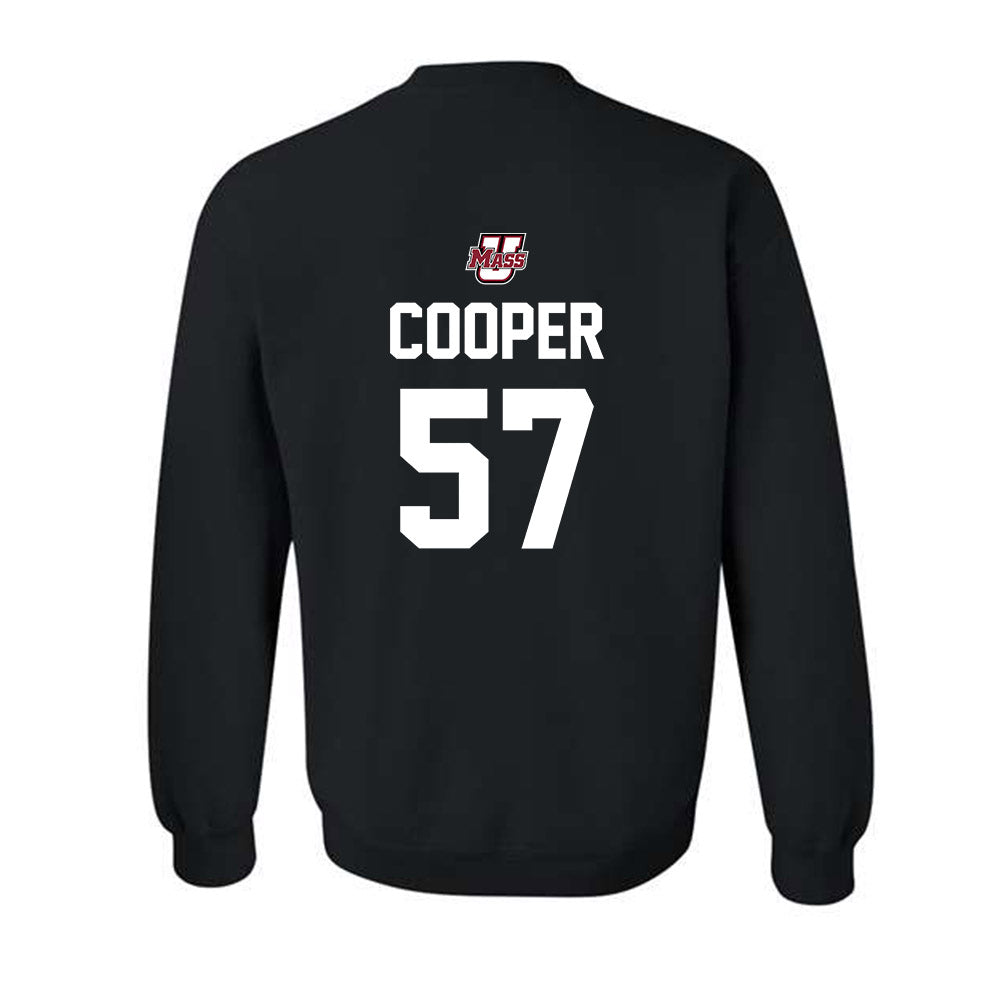 UMass - NCAA Football : Garrett Cooper - Classic Shersey Crewneck Sweatshirt-1