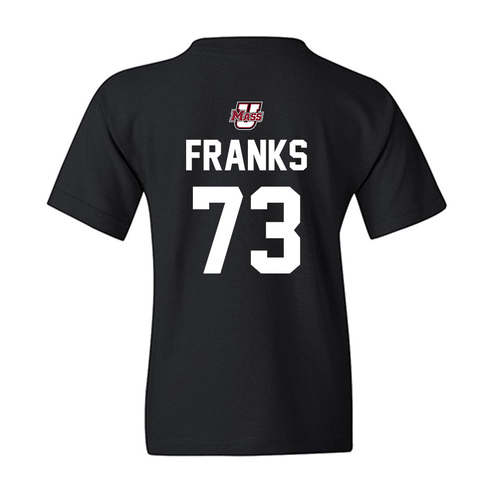 UMass - NCAA Football : Zachary Franks - Classic Shersey Youth T-Shirt-1