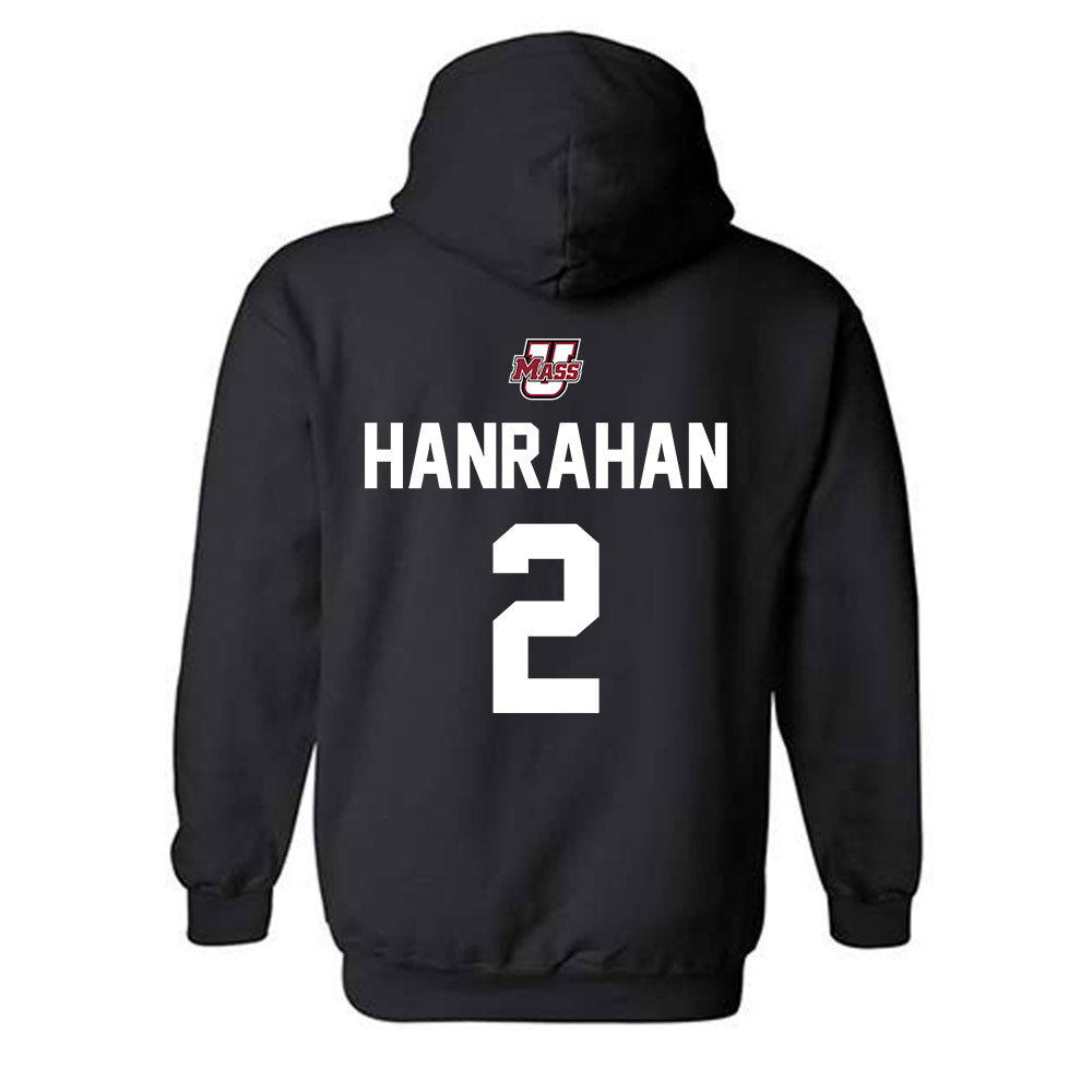 UMass - NCAA Men's Ice Hockey : Coleson Hanrahan - Classic Shersey Hooded Sweatshirt-1
