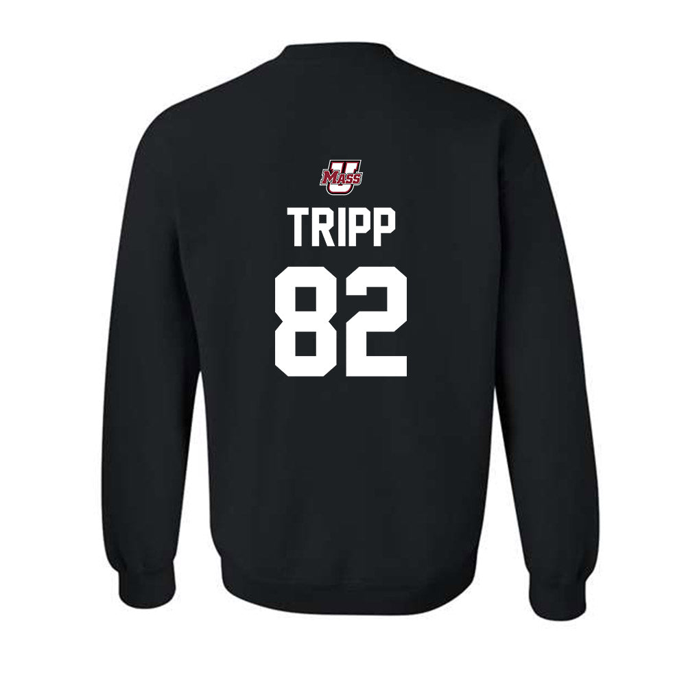 UMass - NCAA Football : Joshua Tripp - Classic Shersey Crewneck Sweatshirt-1