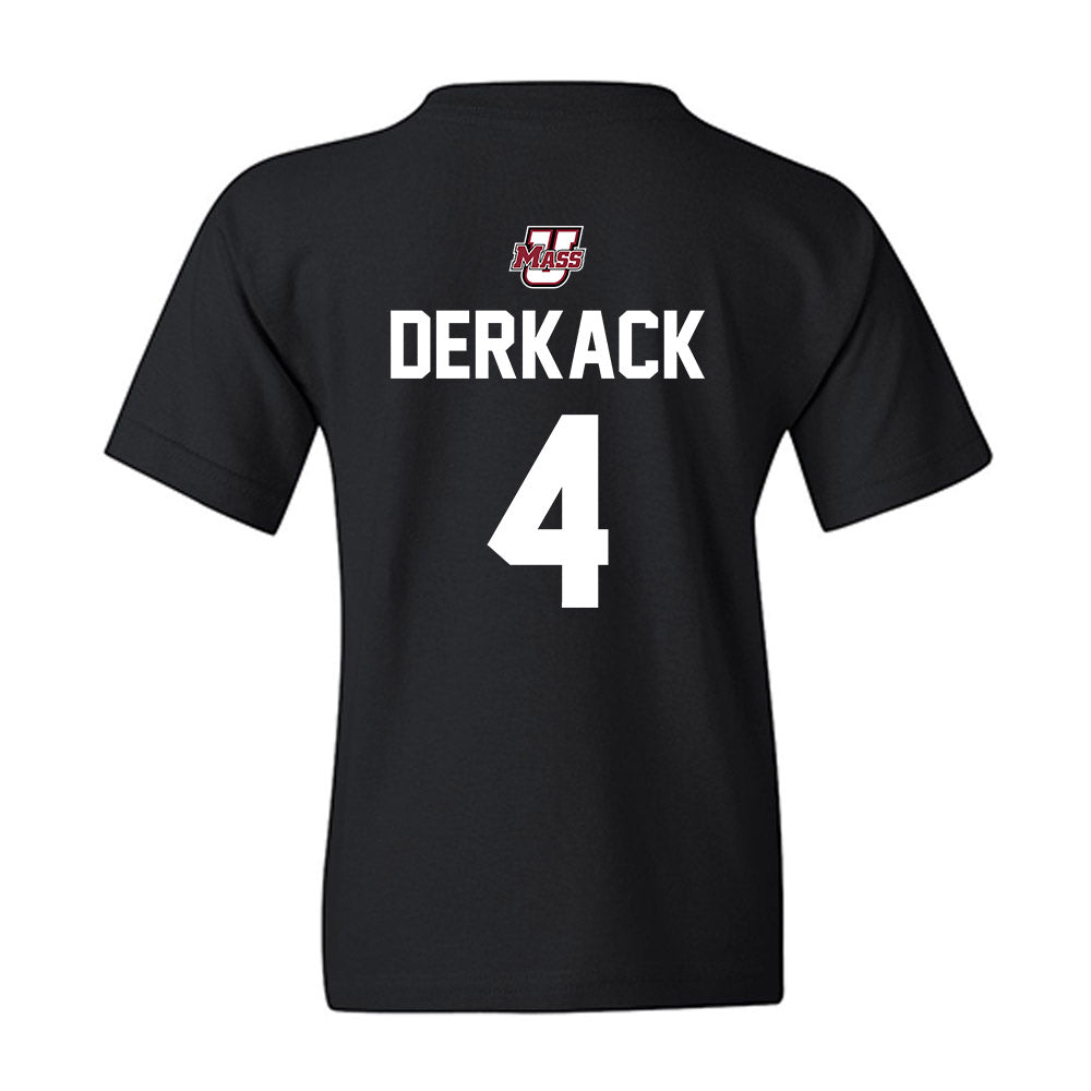 UMass - NCAA Women's Basketball : Taylor Derkack - Classic Shersey Youth T-Shirt-1