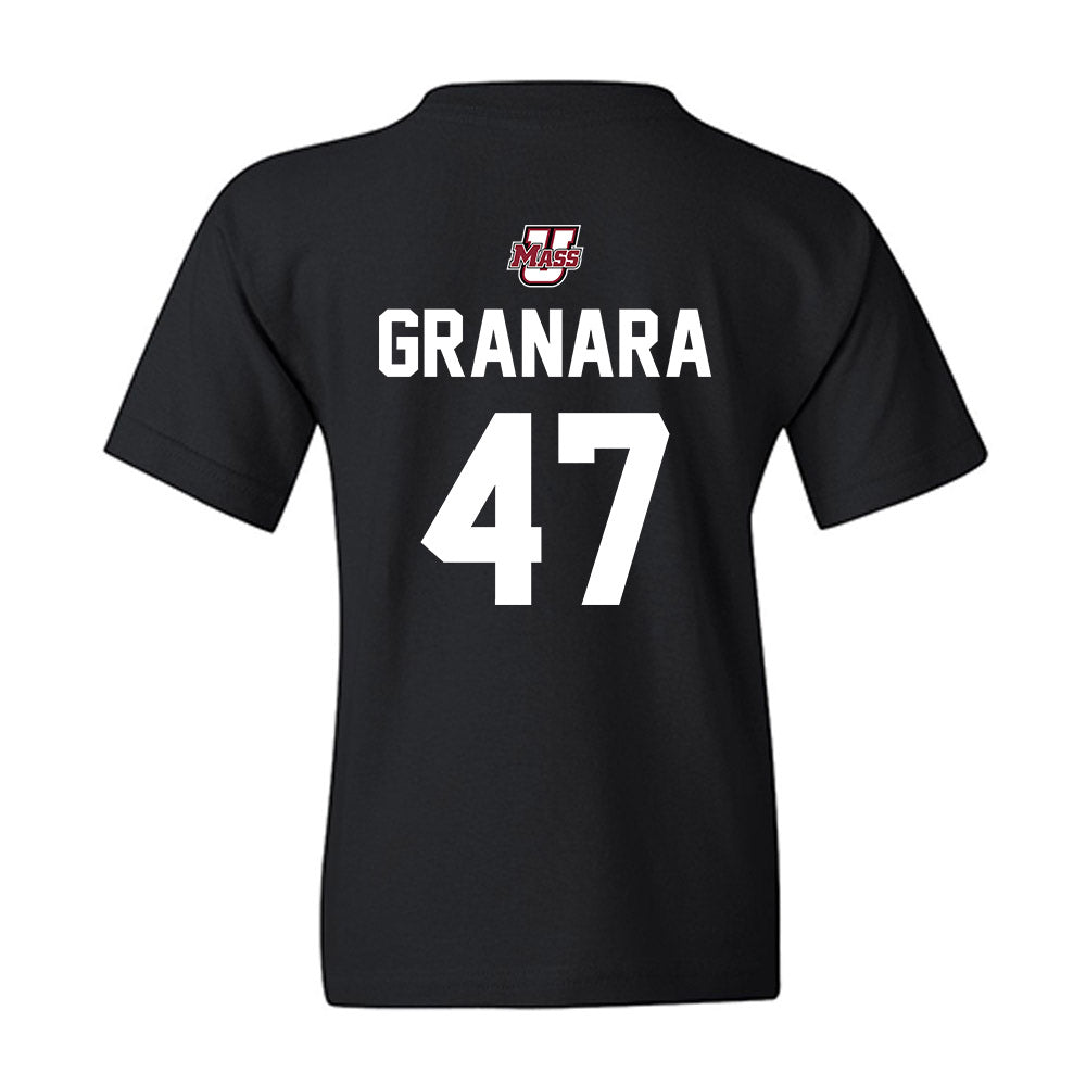 UMass - NCAA Men's Lacrosse : Robbie Granara - Classic Shersey Youth T-Shirt-1