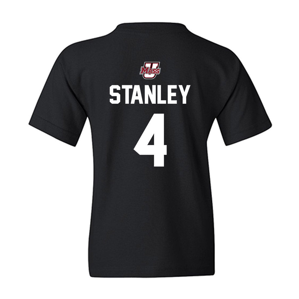 UMass - NCAA Football : Chris Stanley - Classic Shersey Youth T-Shirt-1