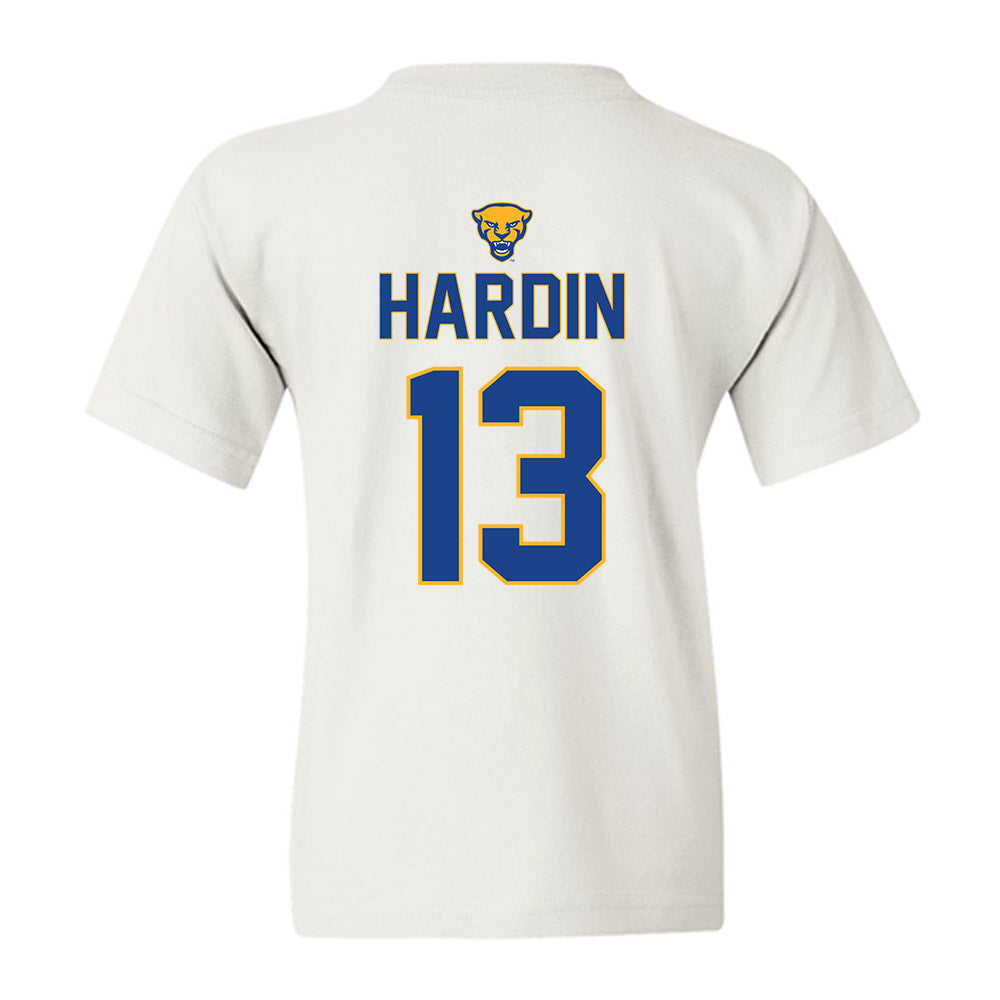 Pittsburgh - NCAA Men's Soccer : Joshua Hardin - Sports Shersey Youth T-Shirt-1