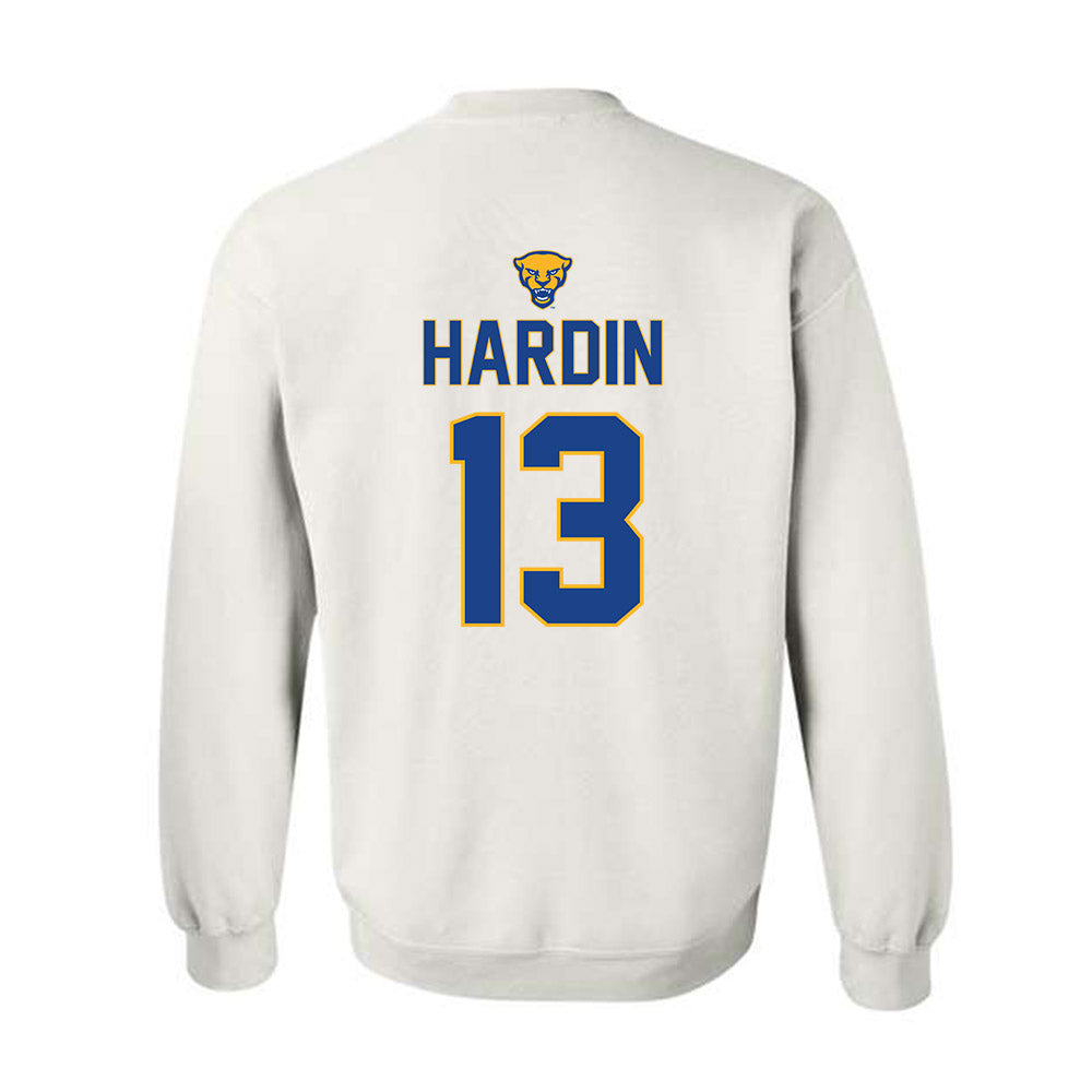 Pittsburgh - NCAA Men's Soccer : Joshua Hardin - Sports Shersey Crewneck Sweatshirt-1