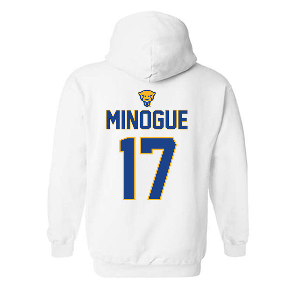 Pittsburgh - NCAA Women's Soccer : Hannah Minogue - Sports Shersey Hooded Sweatshirt-1