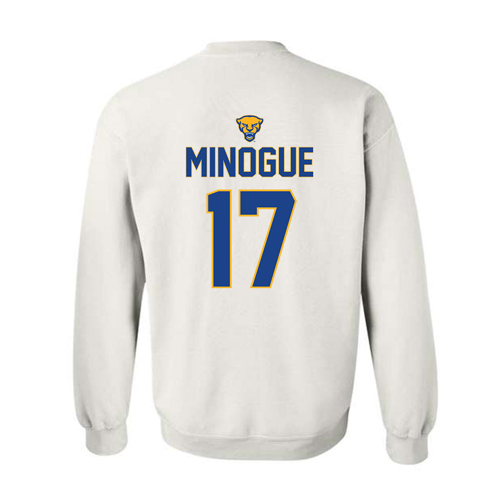 Pittsburgh - NCAA Women's Soccer : Hannah Minogue - Sports Shersey Crewneck Sweatshirt-1