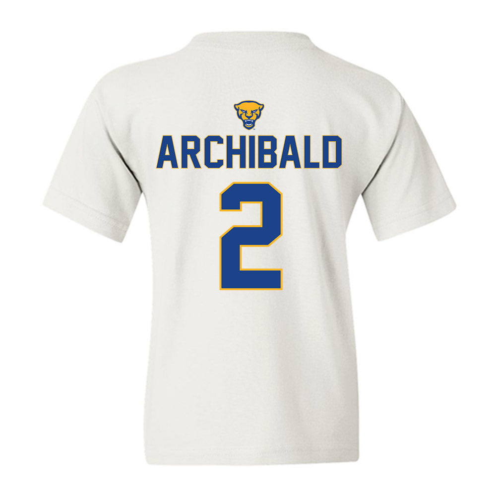 Pittsburgh - NCAA Women's Soccer : Mya Archibald - Sports Shersey Youth T-Shirt-1