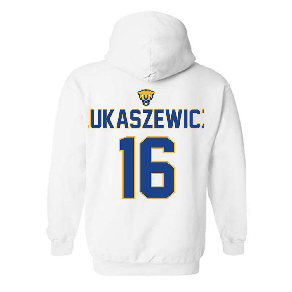 Pittsburgh - NCAA Softball : Allie Lukaszewicz - Sports Shersey Hooded Sweatshirt-1