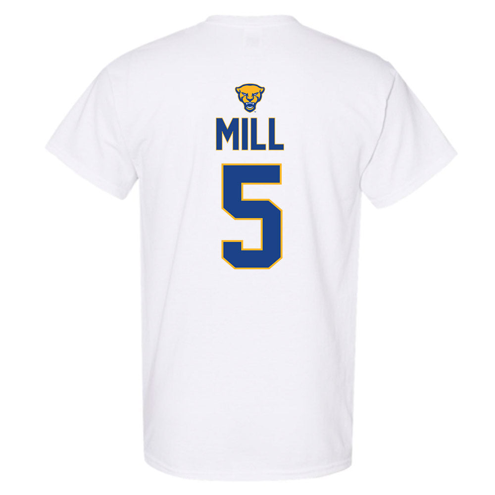 Pittsburgh - NCAA Women's Lacrosse : Madeline Mill - Sports Shersey T-Shirt-1