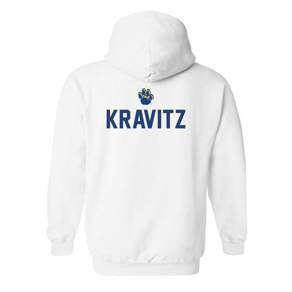 Pittsburgh - NCAA Men's Track & Field : Colin Kravitz - Sports Shersey Hooded Sweatshirt-1