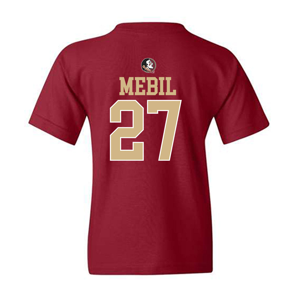 FSU - NCAA Baseball : Kevin Mebil - Classic Shersey Youth T-Shirt-1