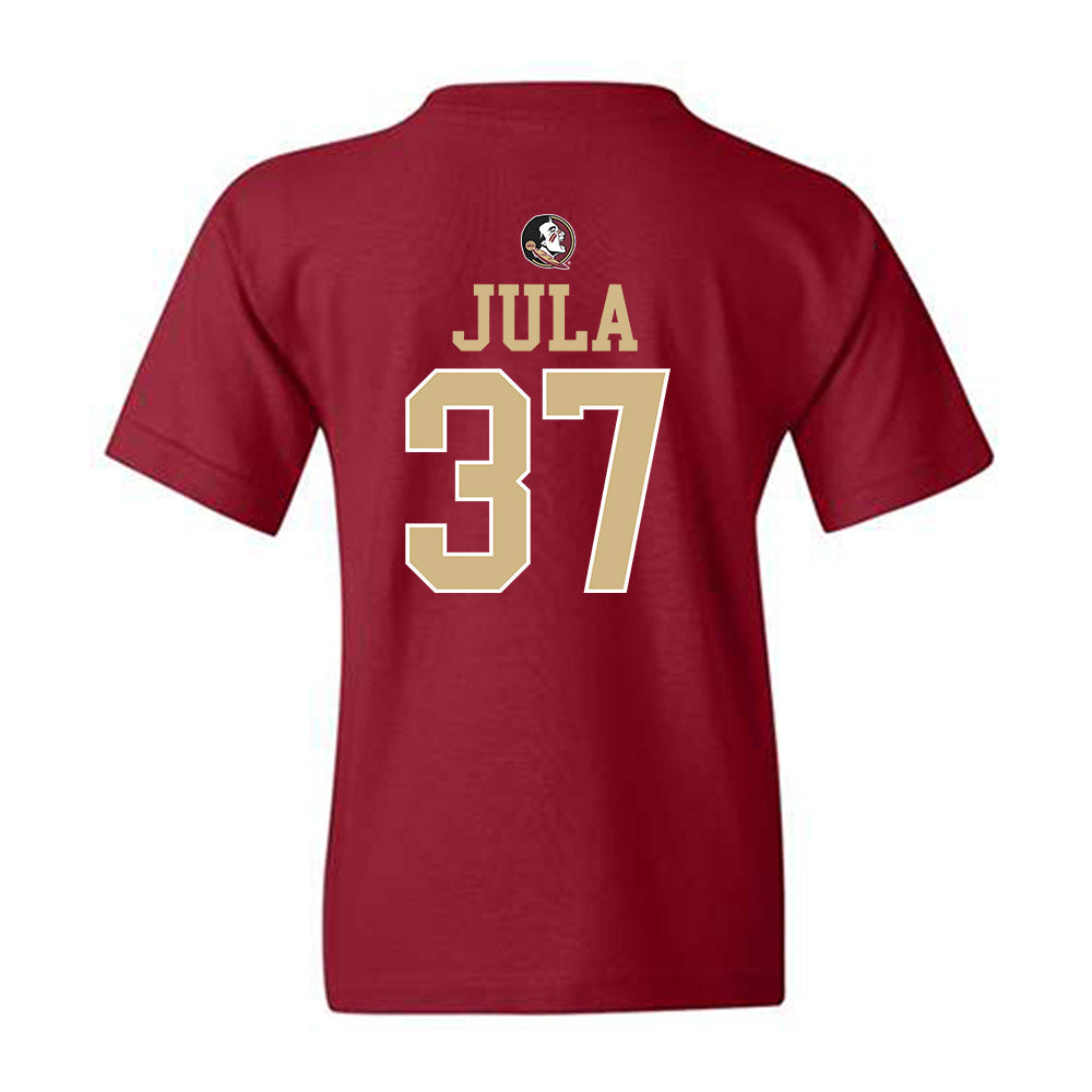 FSU - NCAA Football : Carter Jula - Classic Shersey Youth T-Shirt-1