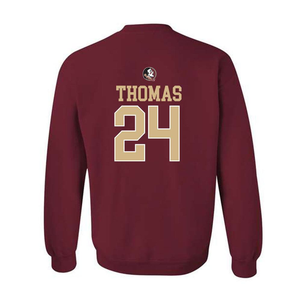 FSU - NCAA Football : Amari Thomas - Classic Shersey Crewneck Sweatshirt-1