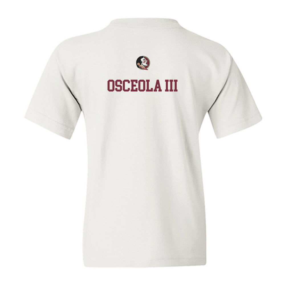 FSU - NCAA Baseball : OB Osceola III - Classic Shersey Youth T-Shirt-1