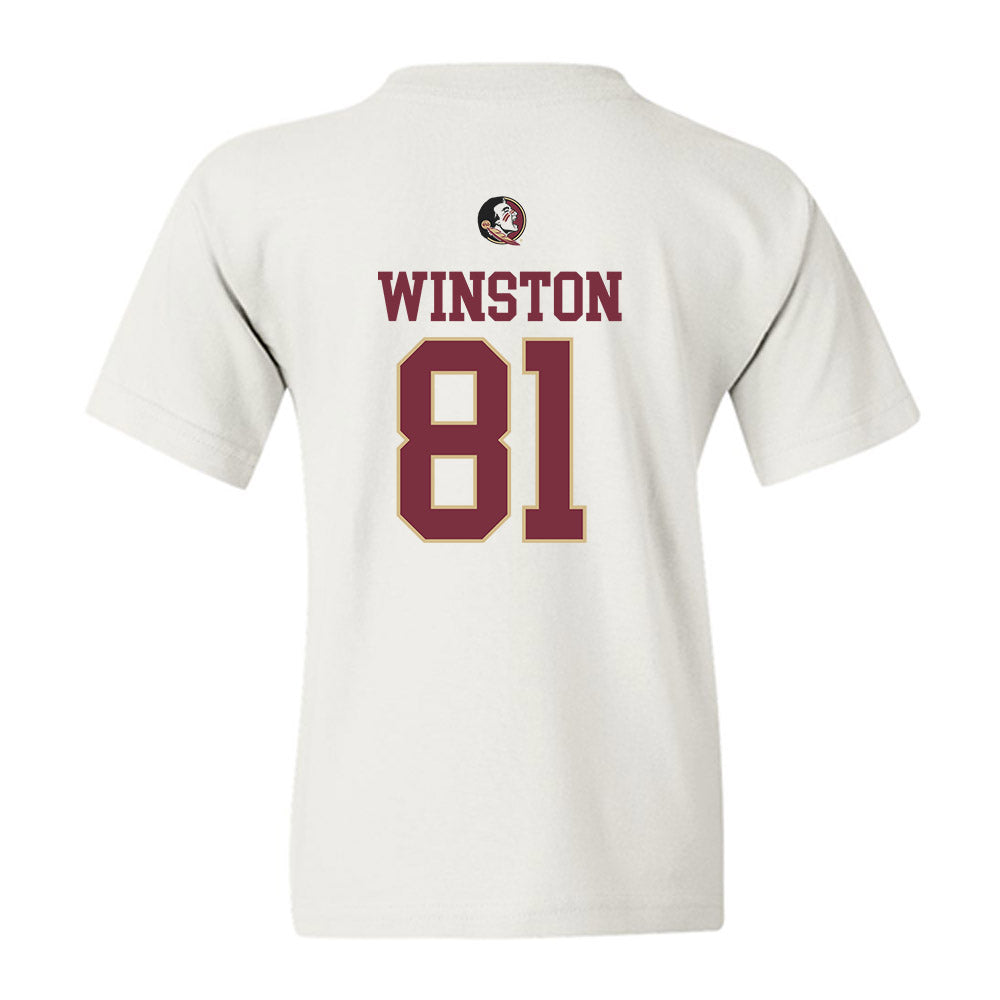 FSU - NCAA Football : Jonah Winston - Classic Shersey Youth T-Shirt-1