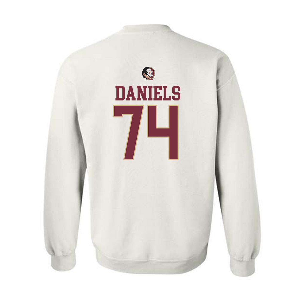 FSU - NCAA Football : Jonathan Daniels - Classic Shersey Crewneck Sweatshirt-1