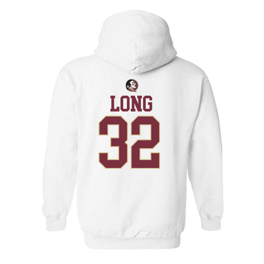 FSU - NCAA Women's Lacrosse : Brooke Long - Classic Shersey Hooded Sweatshirt-1