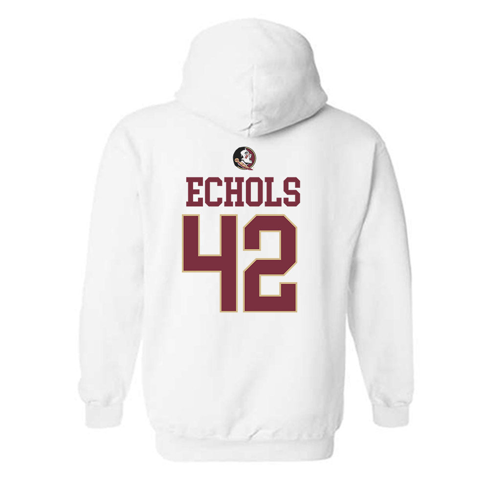 FSU - NCAA Baseball : Jake Echols - Classic Shersey Hooded Sweatshirt-1