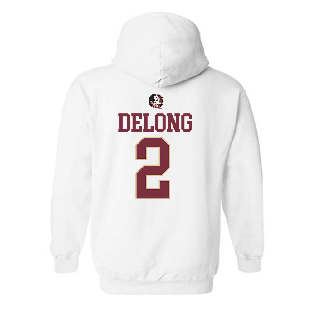 FSU - NCAA Softball : Addie DeLong - Generic Shersey Hooded Sweatshirt