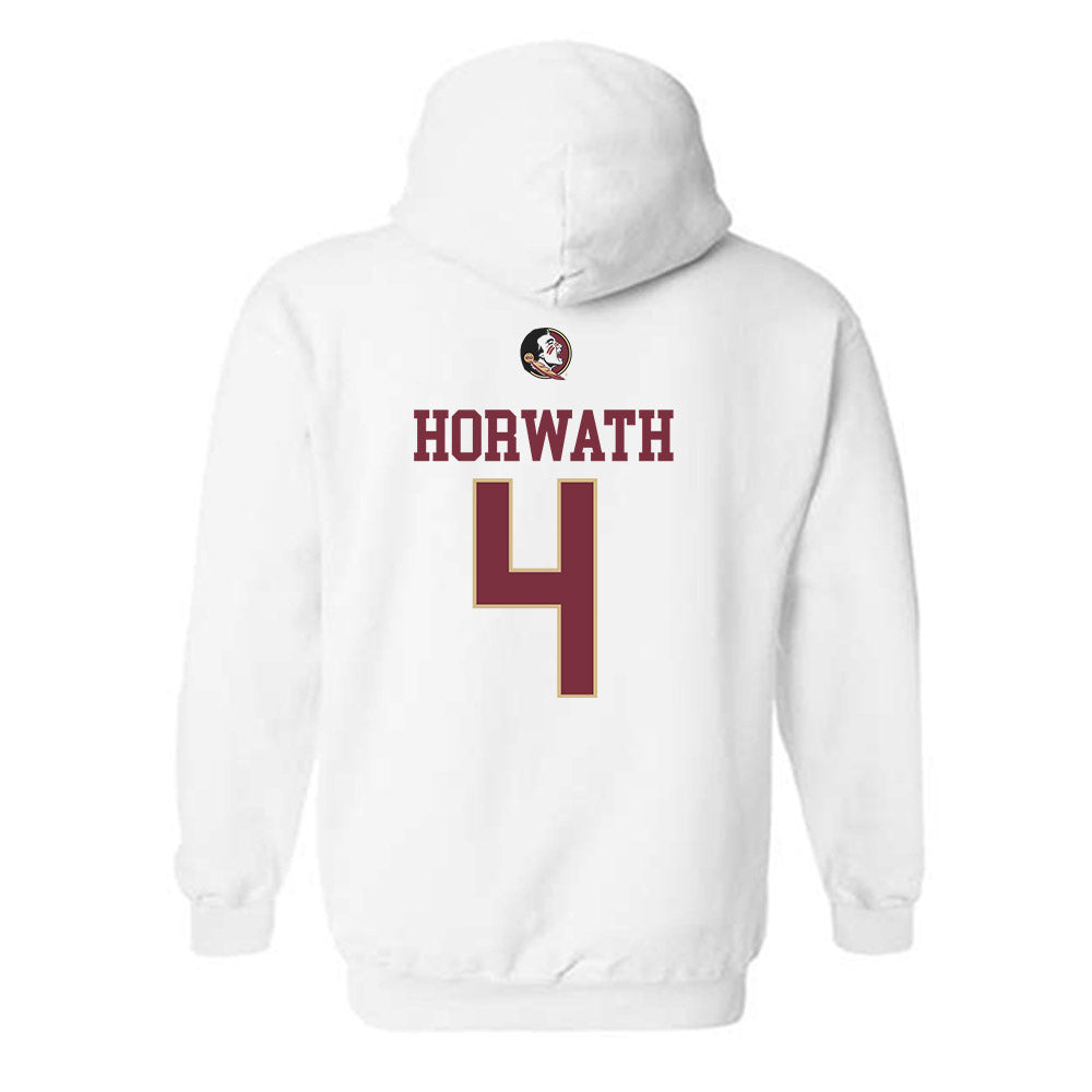 FSU - NCAA Beach Volleyball : Jess Horwath - Classic Shersey Hooded Sweatshirt-1
