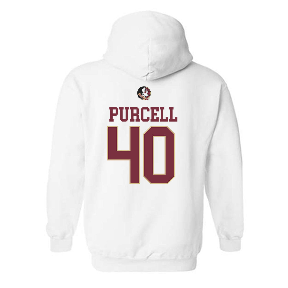 FSU - NCAA Baseball : Brodie Purcell - Classic Shersey Hooded Sweatshirt-1