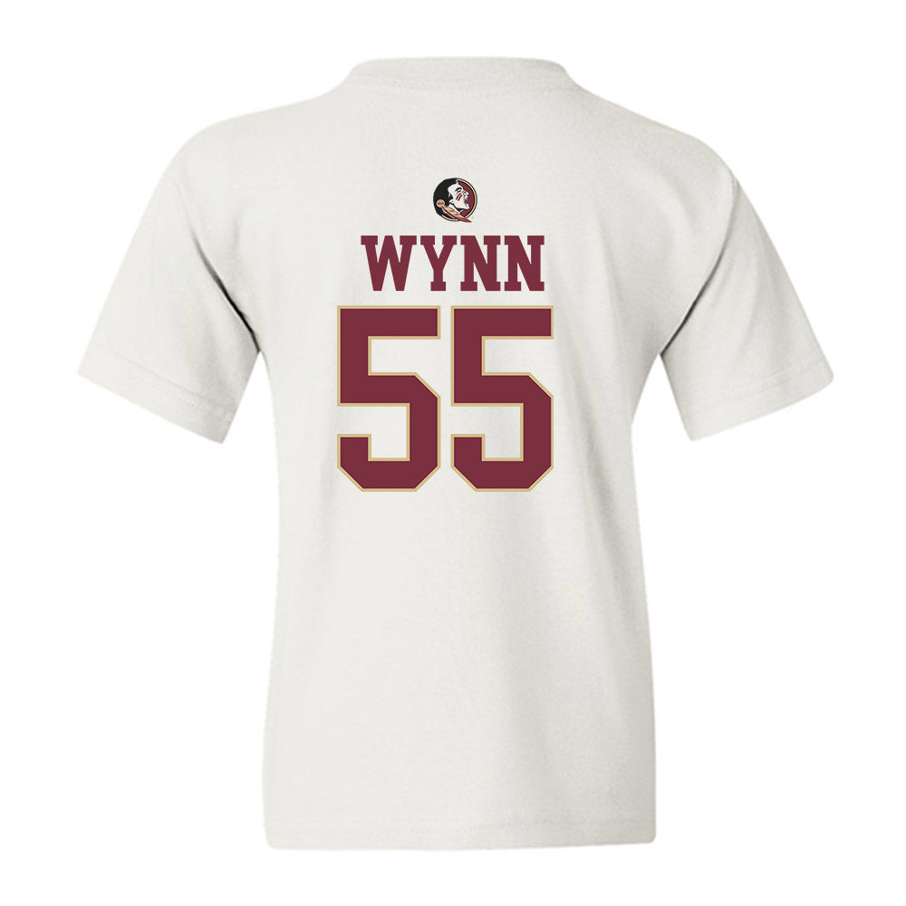 FSU - NCAA Football : Kevin Wynn - Classic Shersey Youth T-Shirt-1