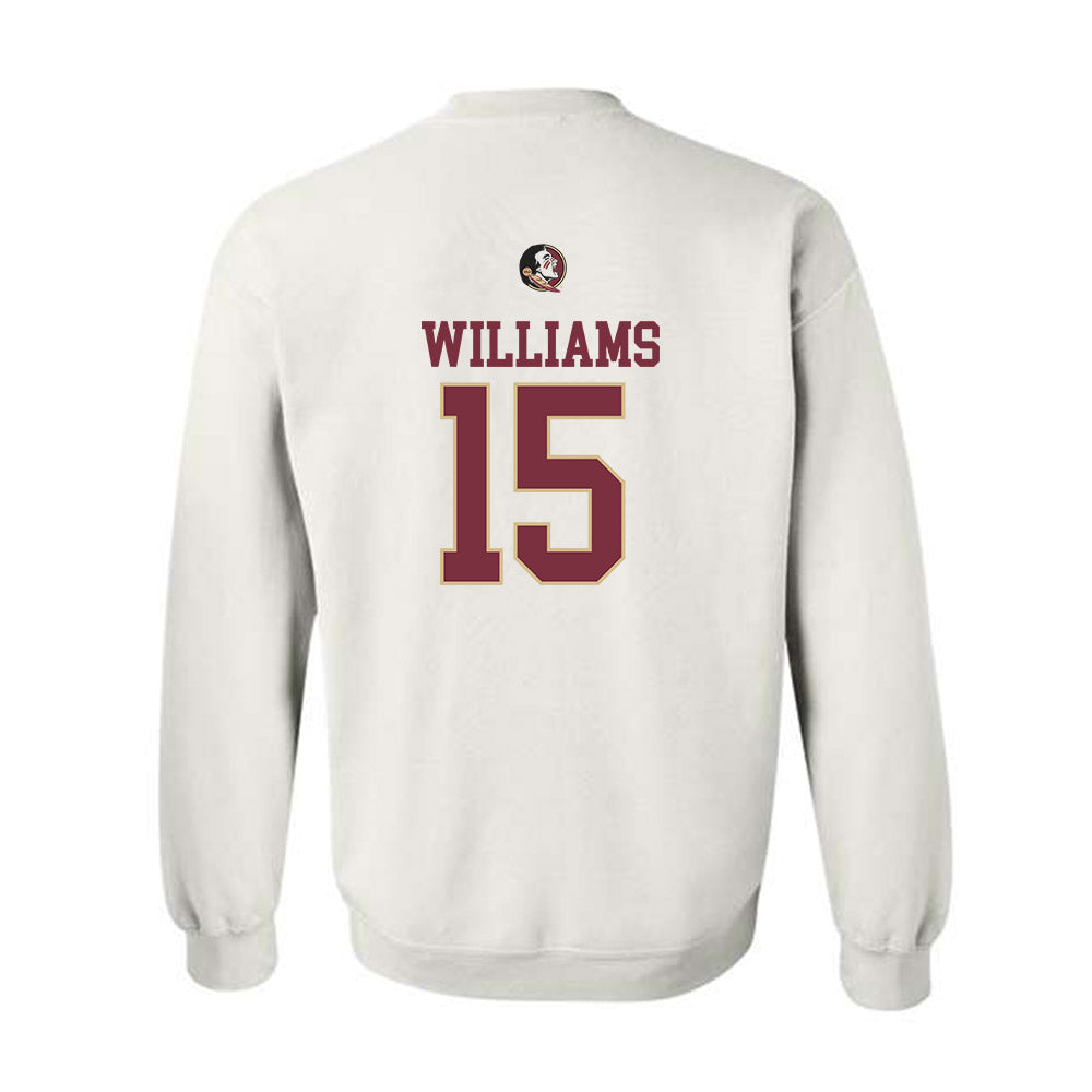 FSU - NCAA Women's Basketball : Sole Williams - Classic Shersey Crewneck Sweatshirt-1