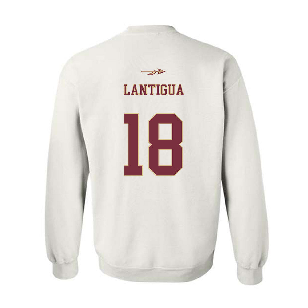 FSU - NCAA Baseball : Emmanuel Lantigua - Sports Shersey Crewneck Sweatshirt-1